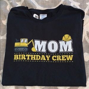Mom birthday crew shirt